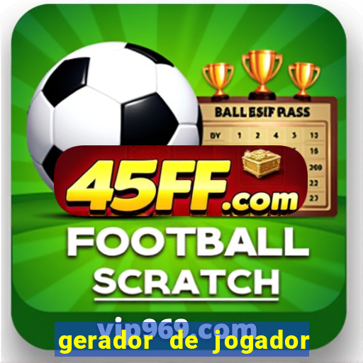 gerador de jogador de futebol